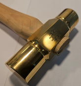 NIROC Big Brass Ball Peen Hammer