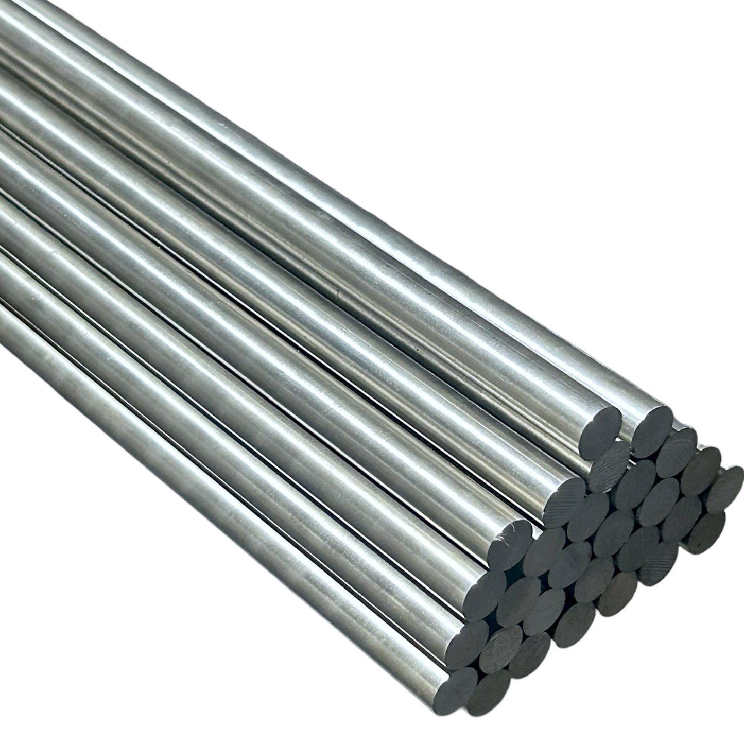 304 Stainless Steel - Round Bar (Multiple Sizes)