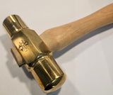 NIROC Big Brass Ball Peen Hammer