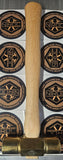 NIROC Big Brass Ball Peen Hammer