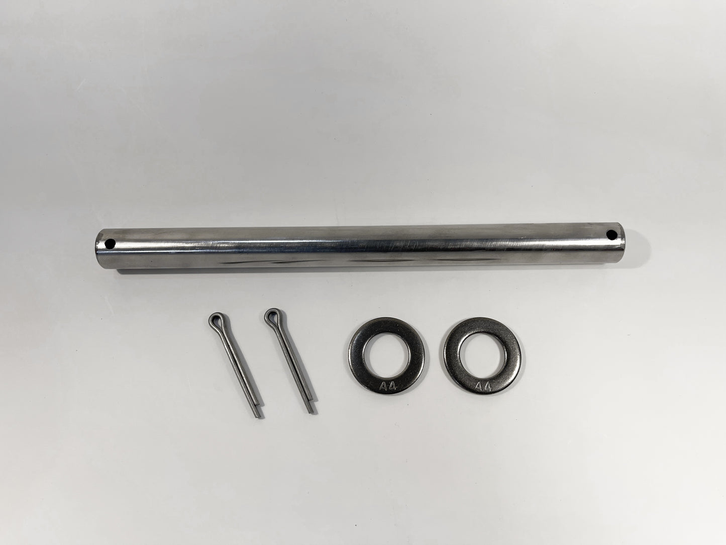 Boat Trailer Roller Spindle - 16mm Diameter - 316 Stainless Steel