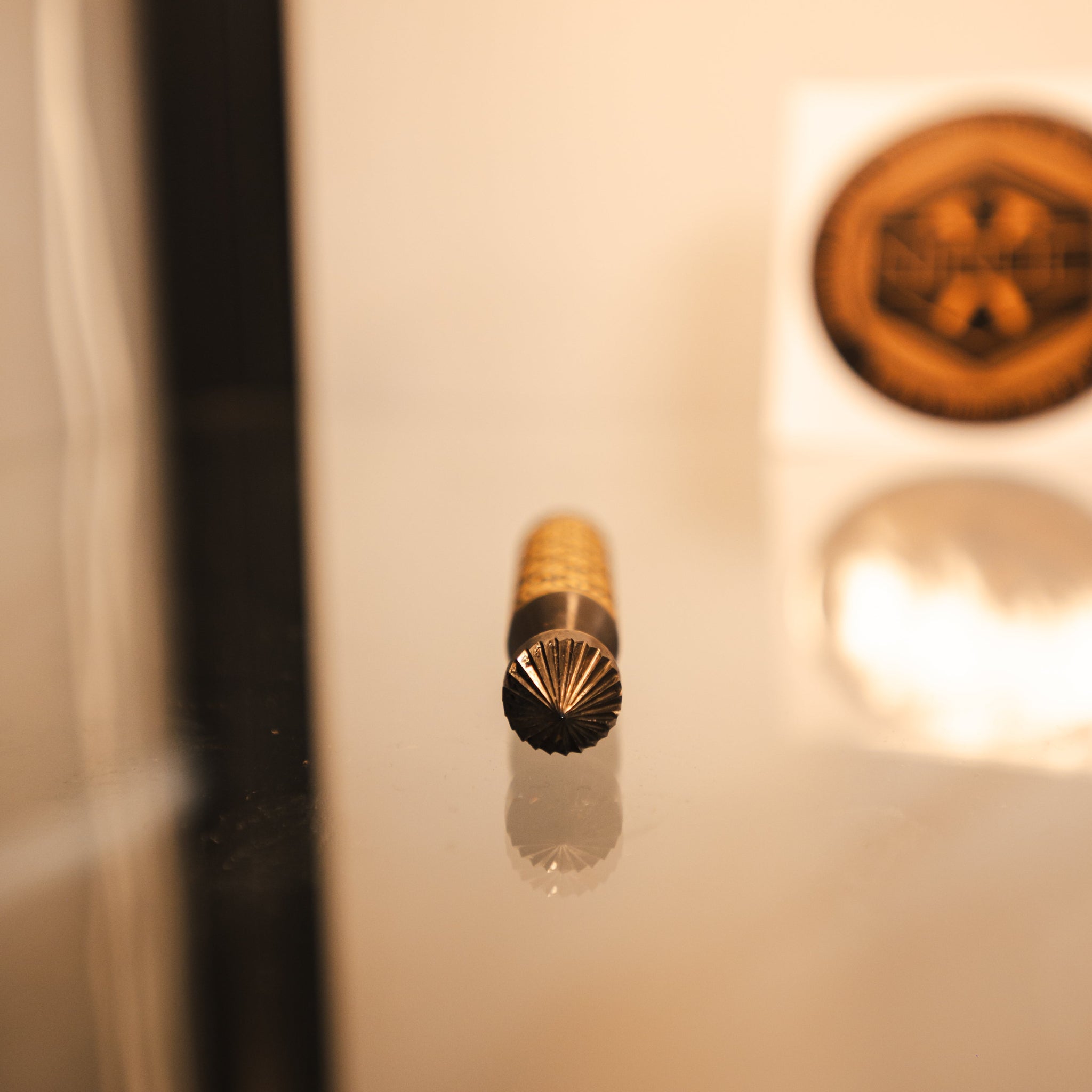 front view of a deburr 