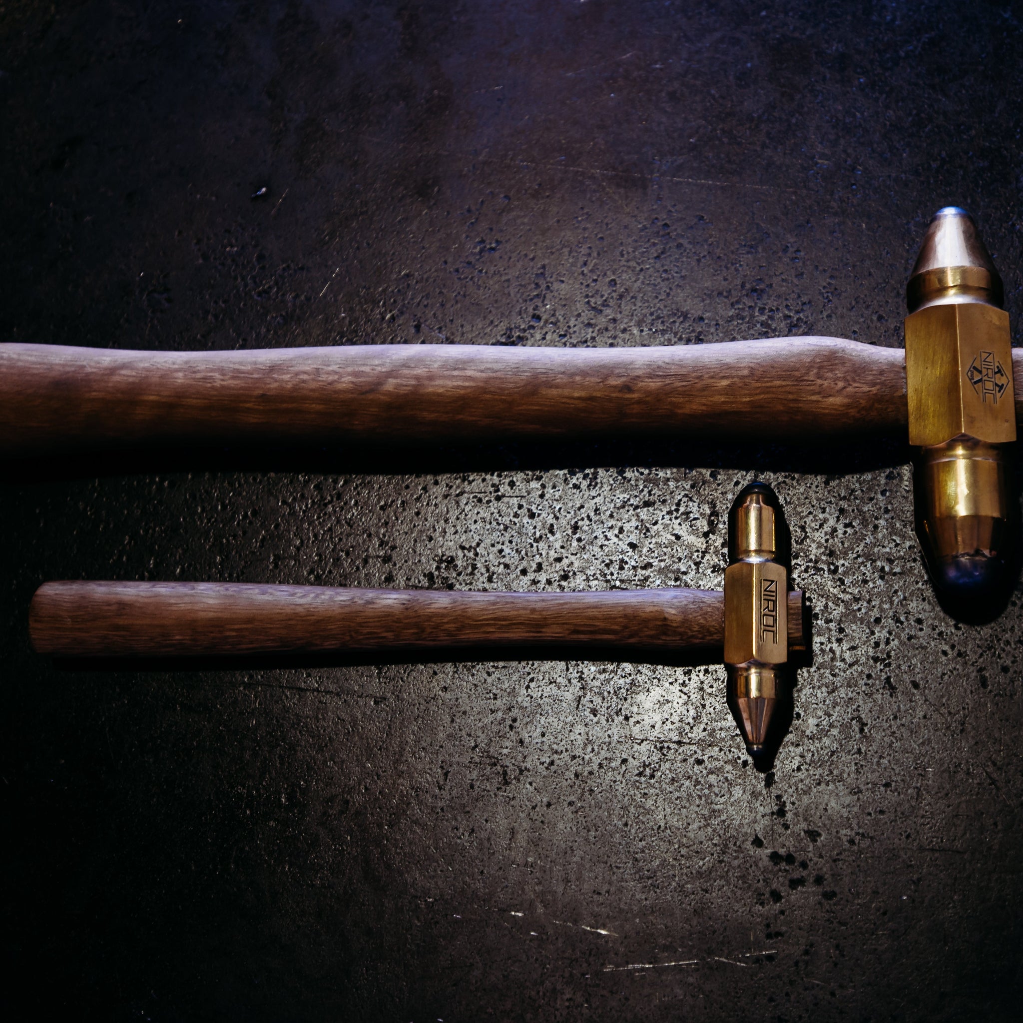 both the large and small tig welding hammers together 